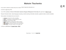 Tablet Screenshot of mtkachenko.info